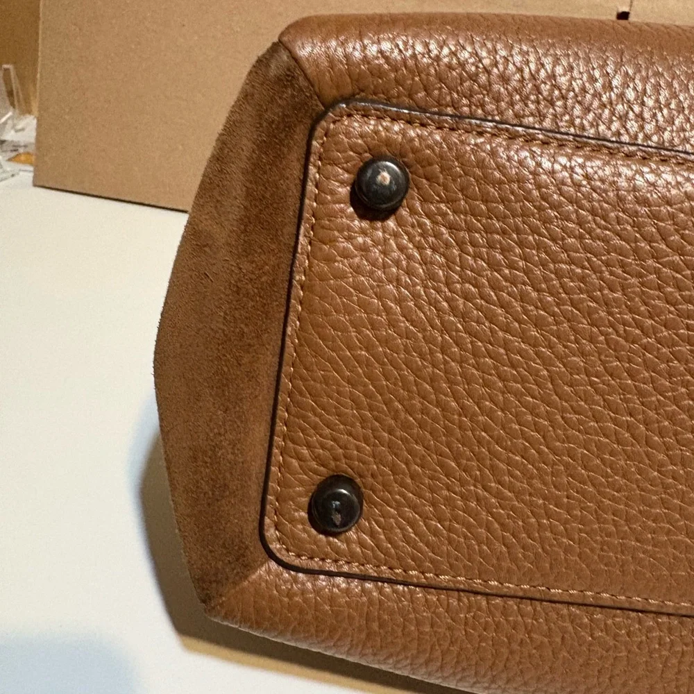 Coach May Shoulder Bag with Snakeskin Detail 4612 - Picture 4 of 13